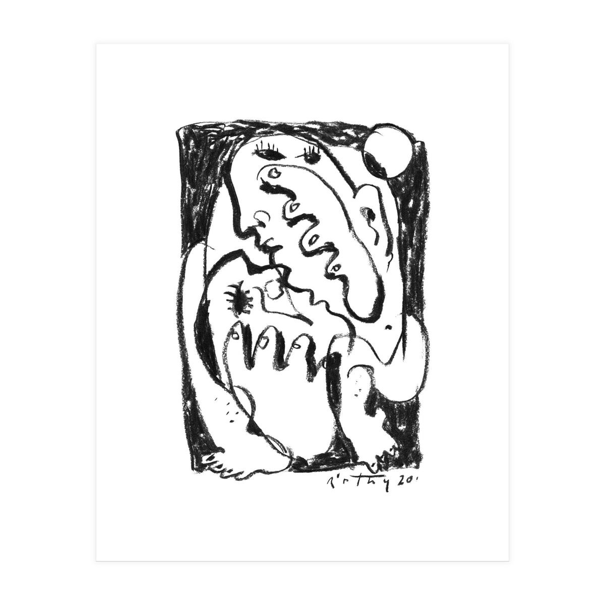 Grief - b&w (Print Only)