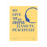 Blur - Coffee & Tv (Print Only) thumbnail
