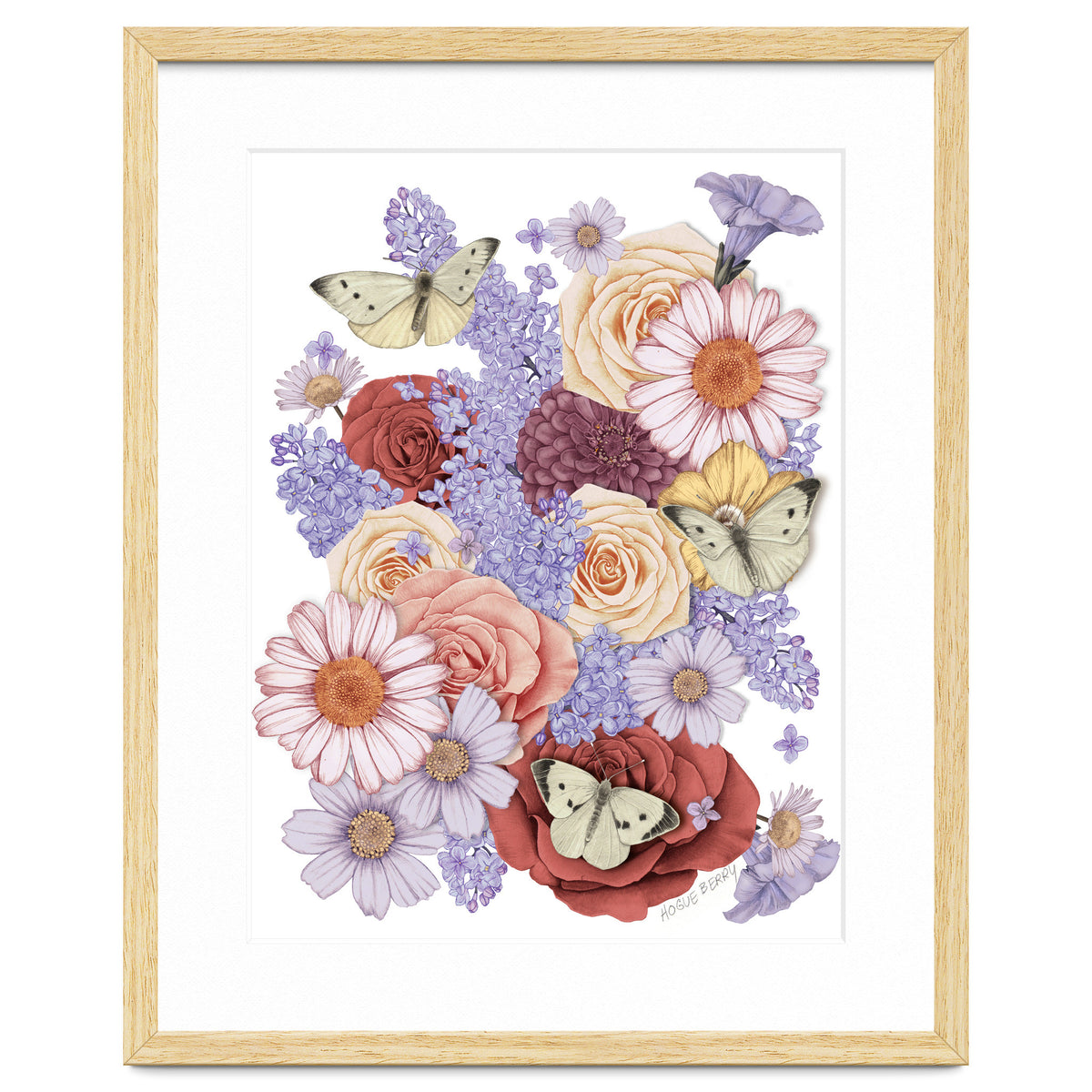 Flowers and Butterflies