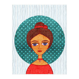 The girl in red (Print Only) thumbnail