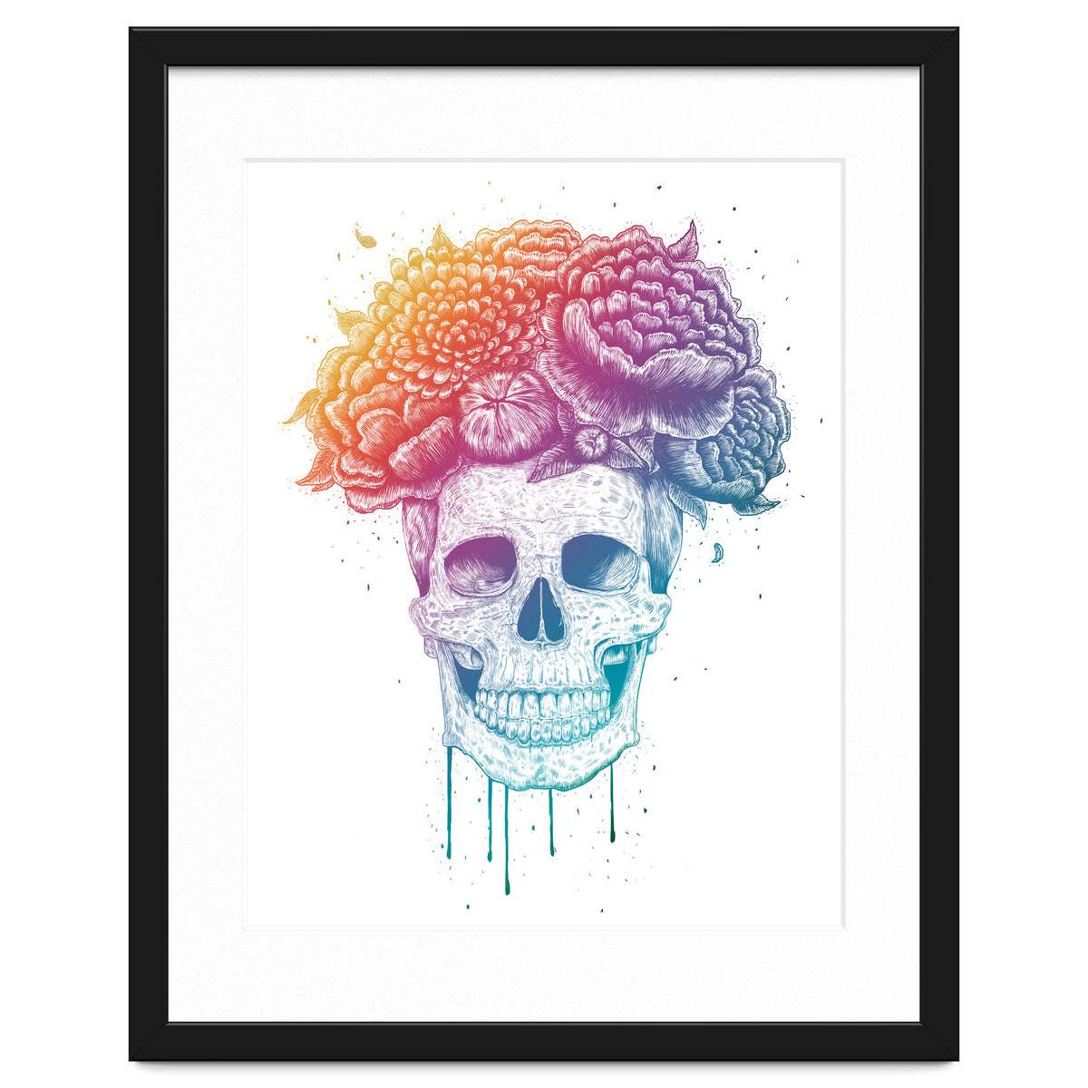 Colorful Skull