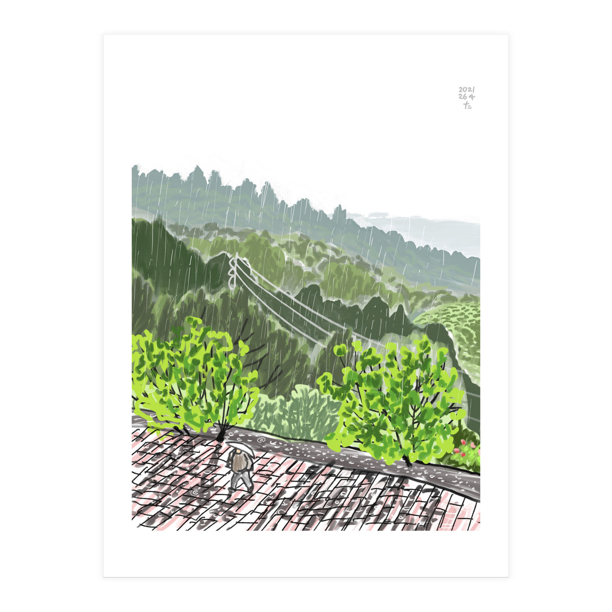 April Showers (Print Only)