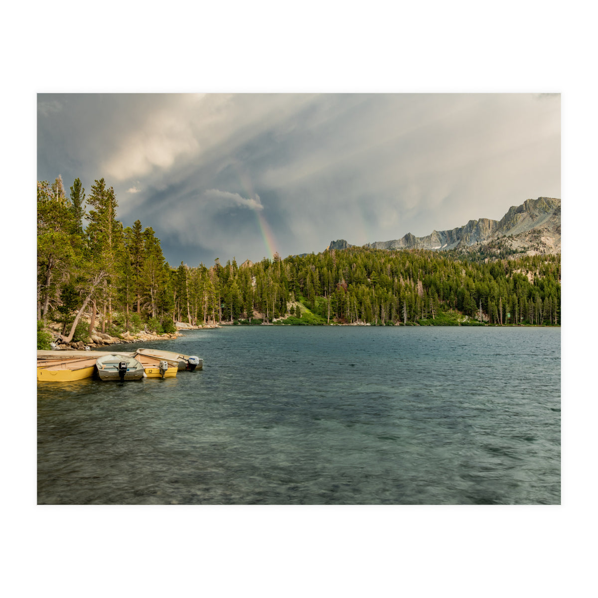 Lake George Rainbow (Print Only)