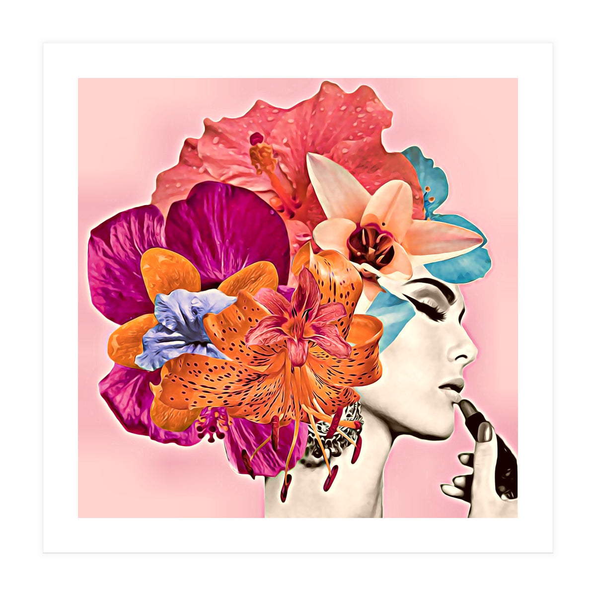 Floral Head (Print Only)
