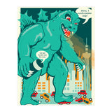 Godzilla vs Alexa (Print Only) thumbnail