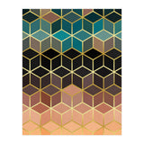 Colorful and golden pattern III (Print Only) thumbnail