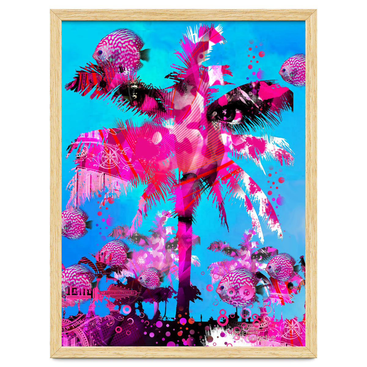 Pink Palm