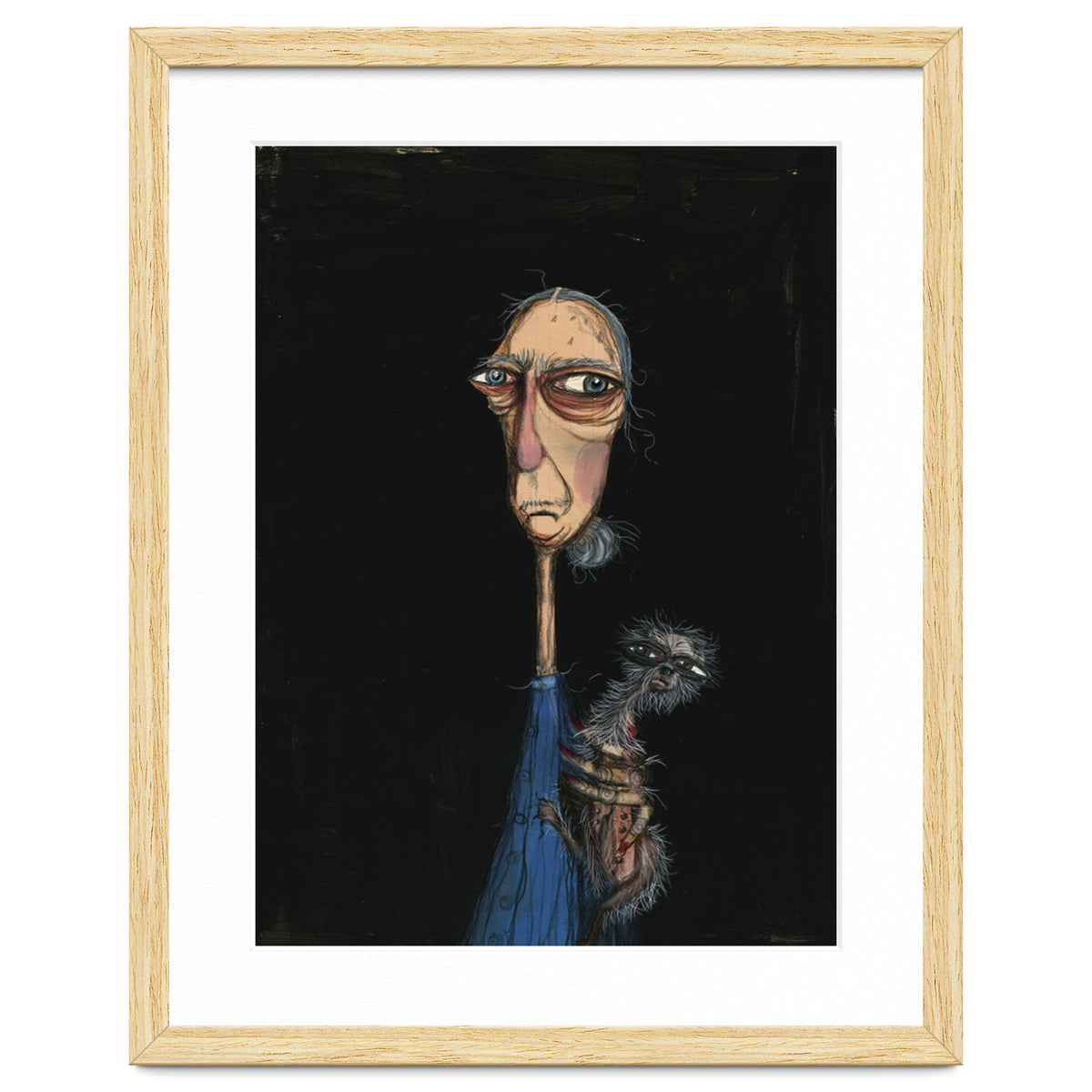 Woman Holding A Chihuahua