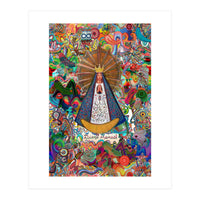 Virgen Y Graffiti 6 (Print Only)