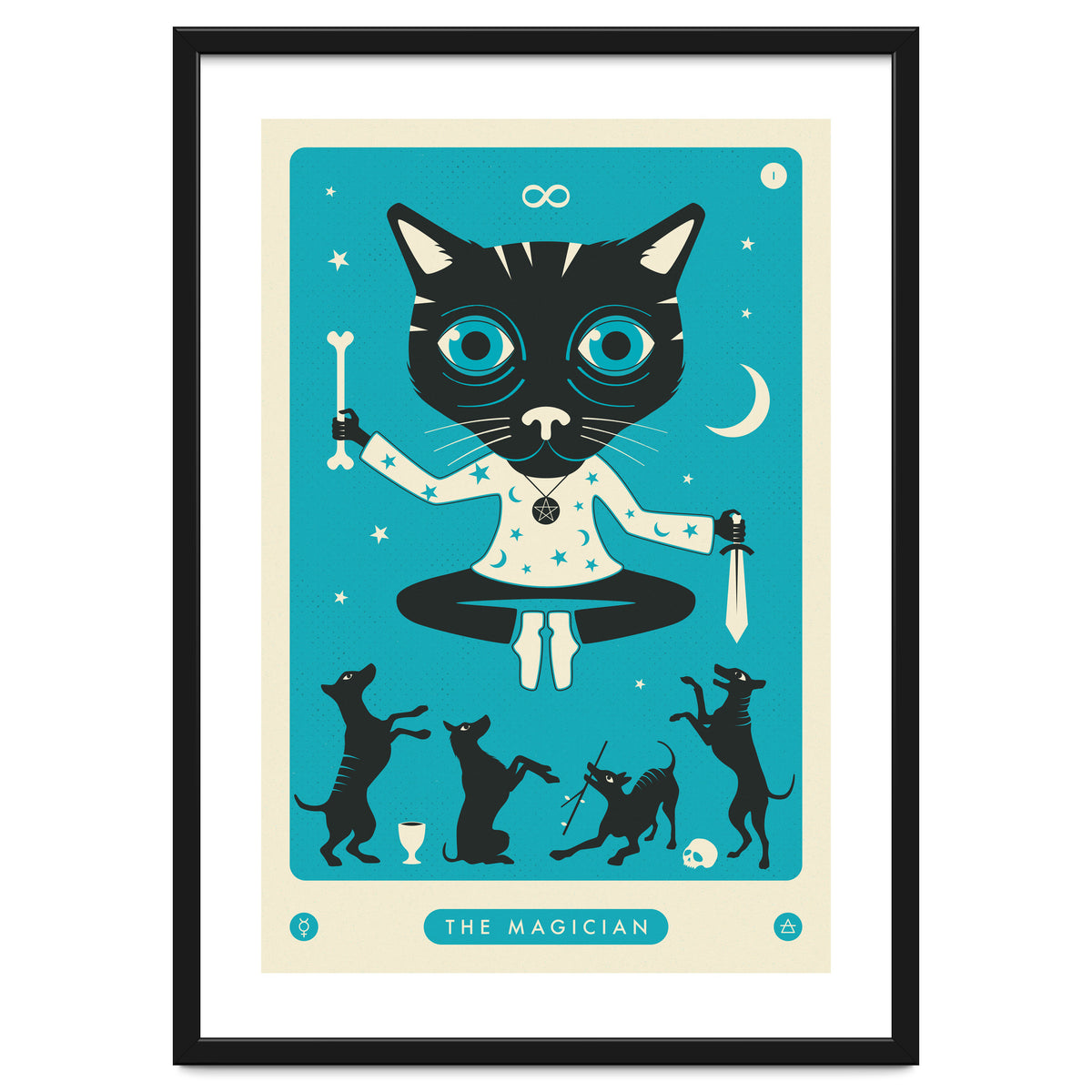 TAROT CARD CAT: THE MAGICIAN