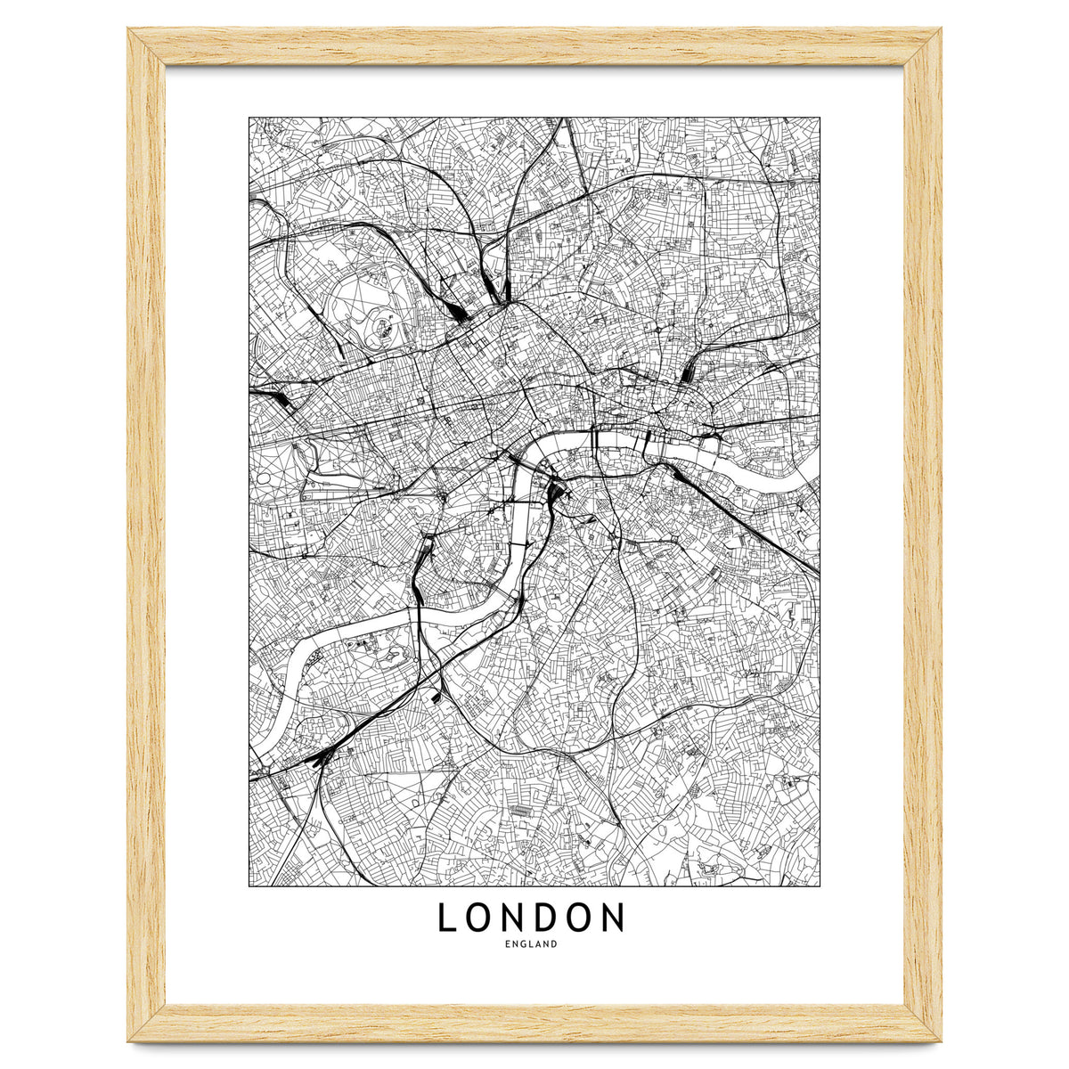 London White Map