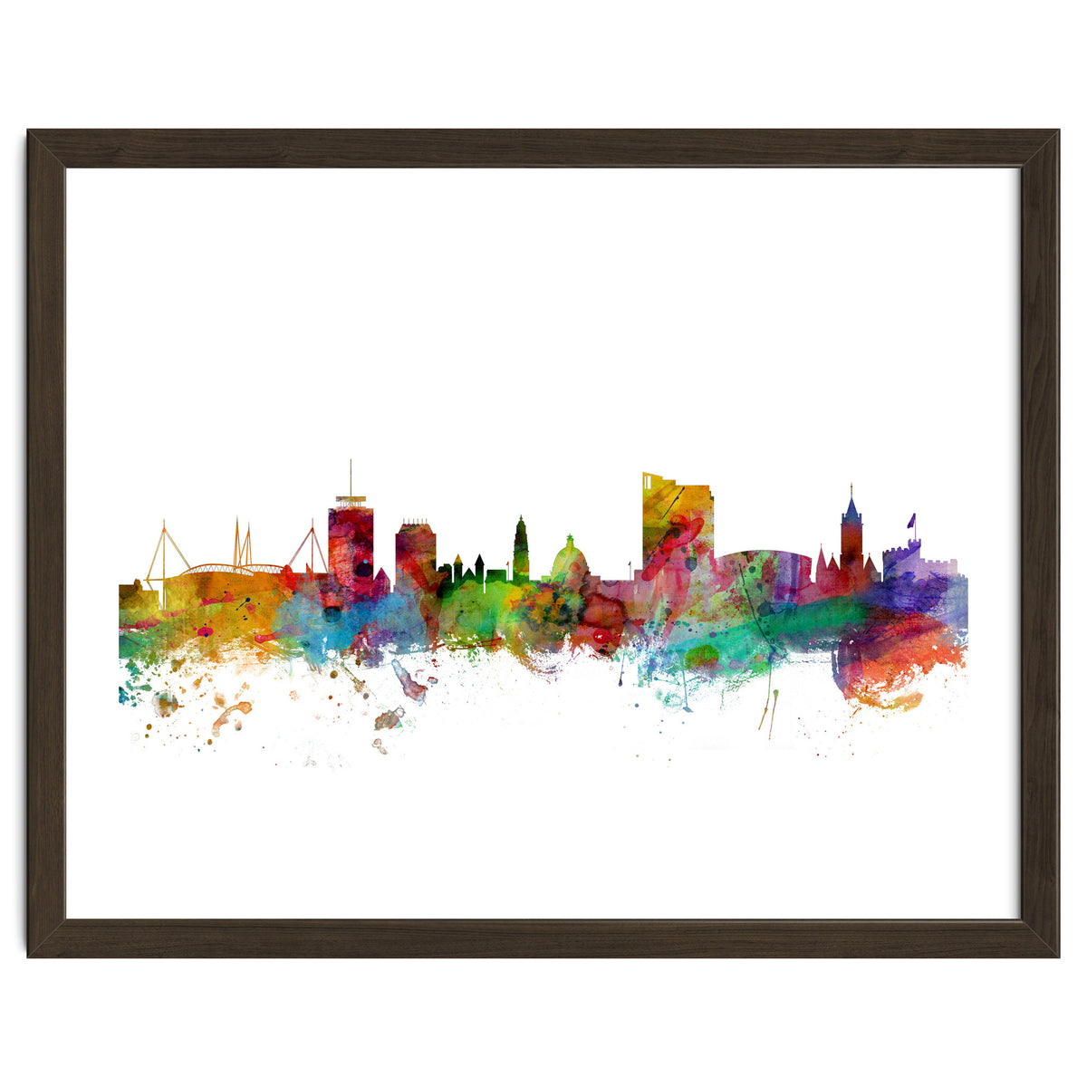 Cardiff Wales Skyline