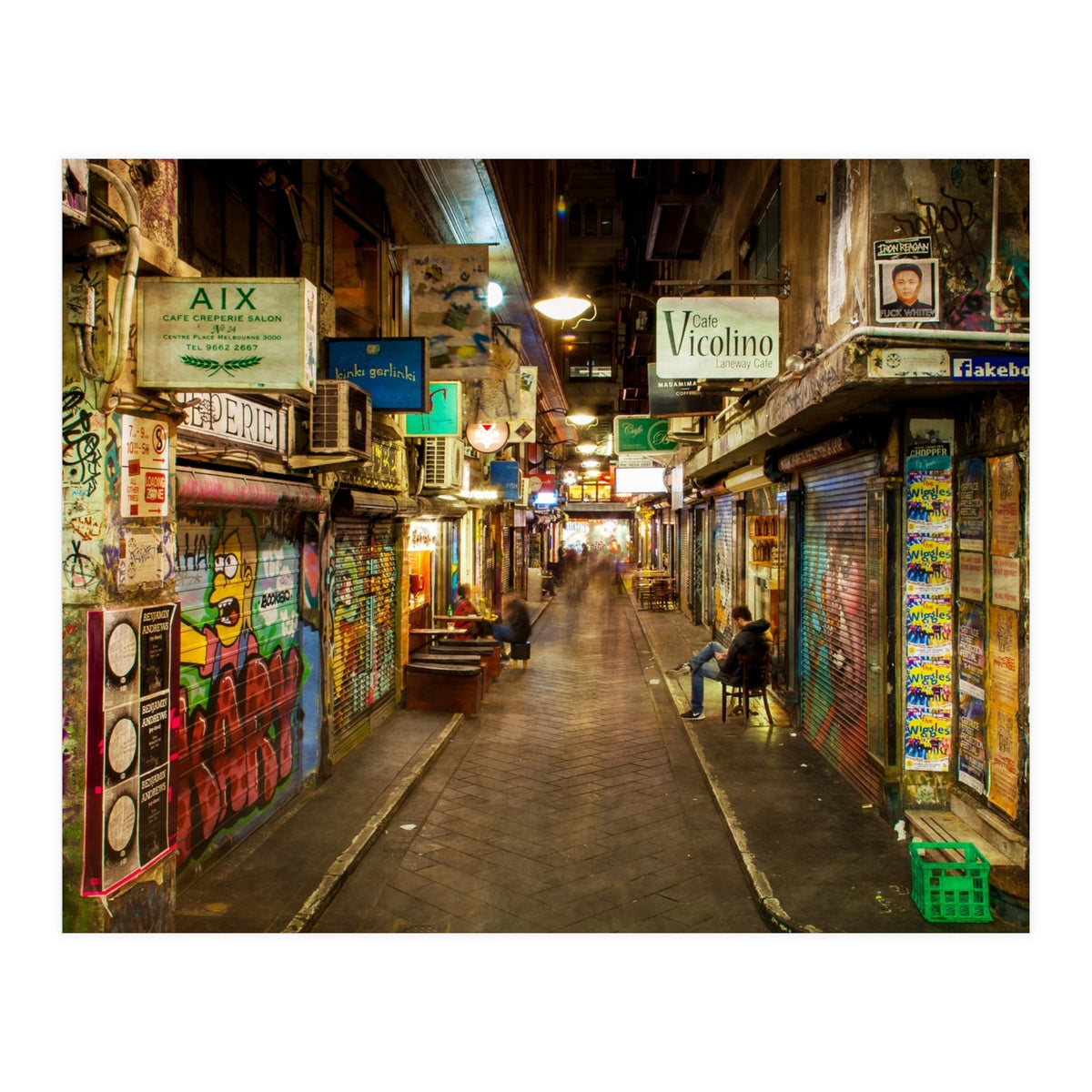 Centre Place After Dark (Print Only)