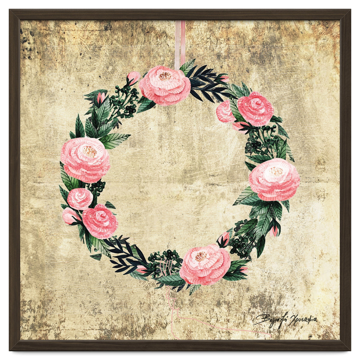 Wreath #Rose Flowers #Royal collection