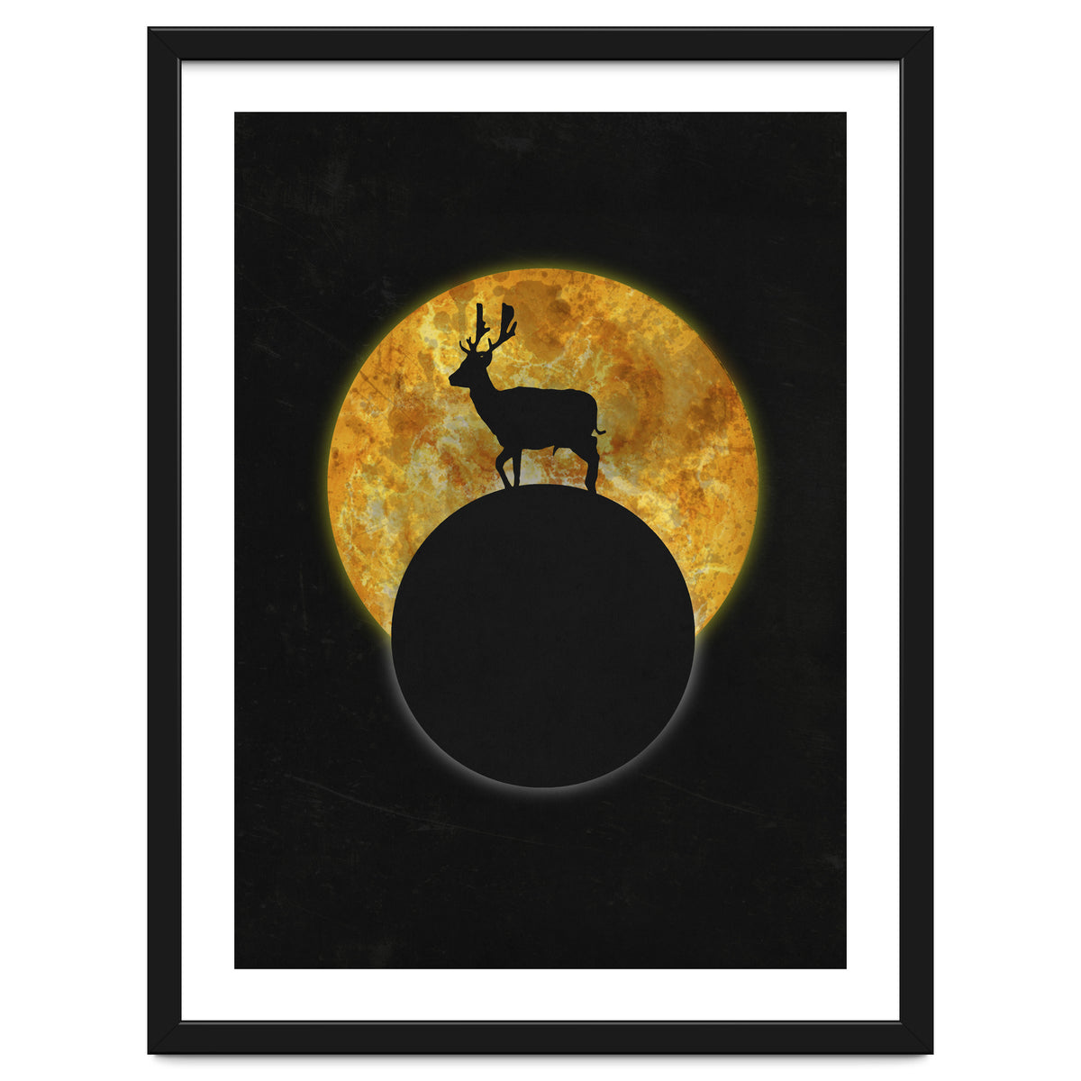 Deer On The Moon