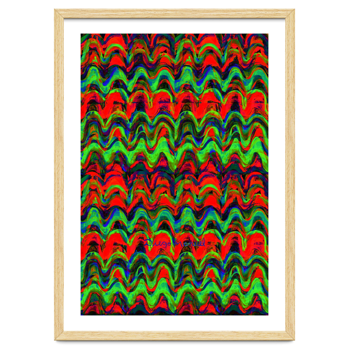 Pop abstract color full