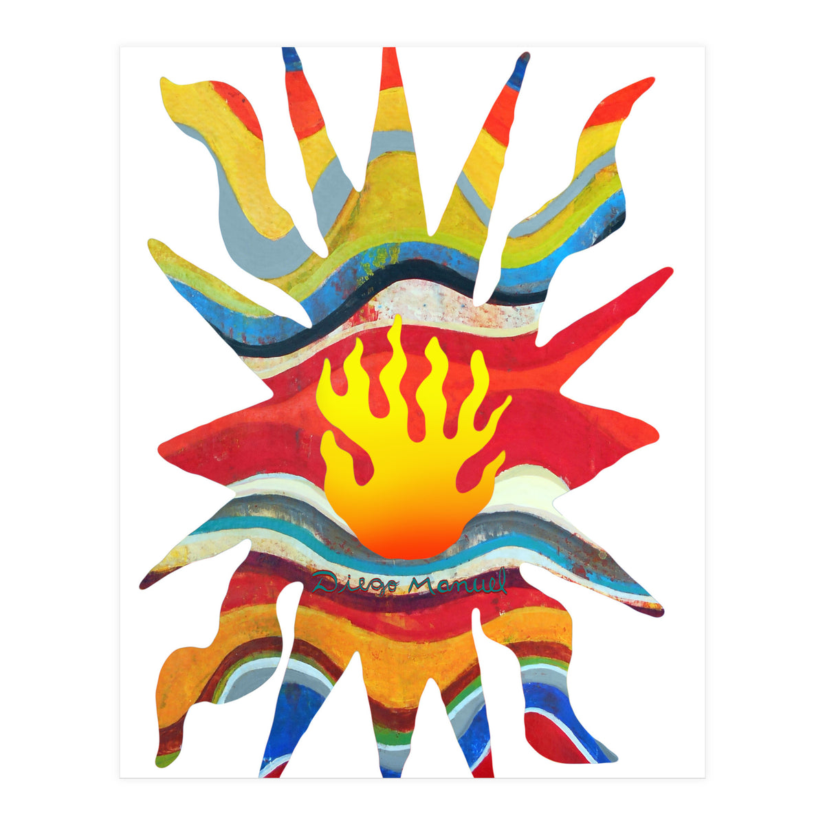 Fuego 32 Copia (Print Only)