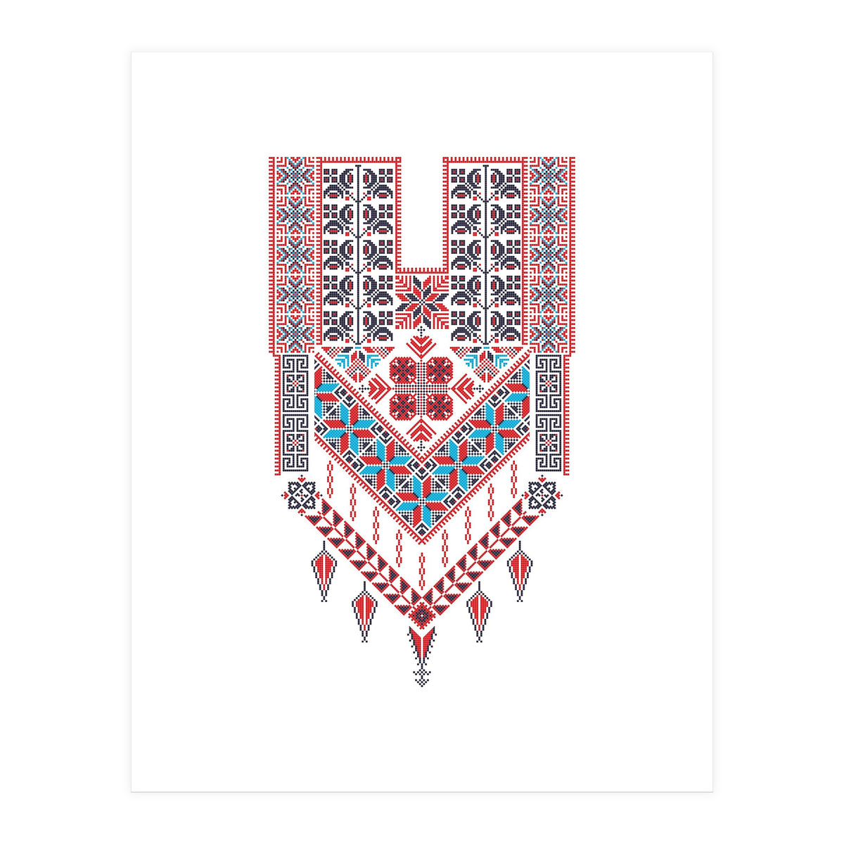 Tatreez Ornament 5 (Print Only)