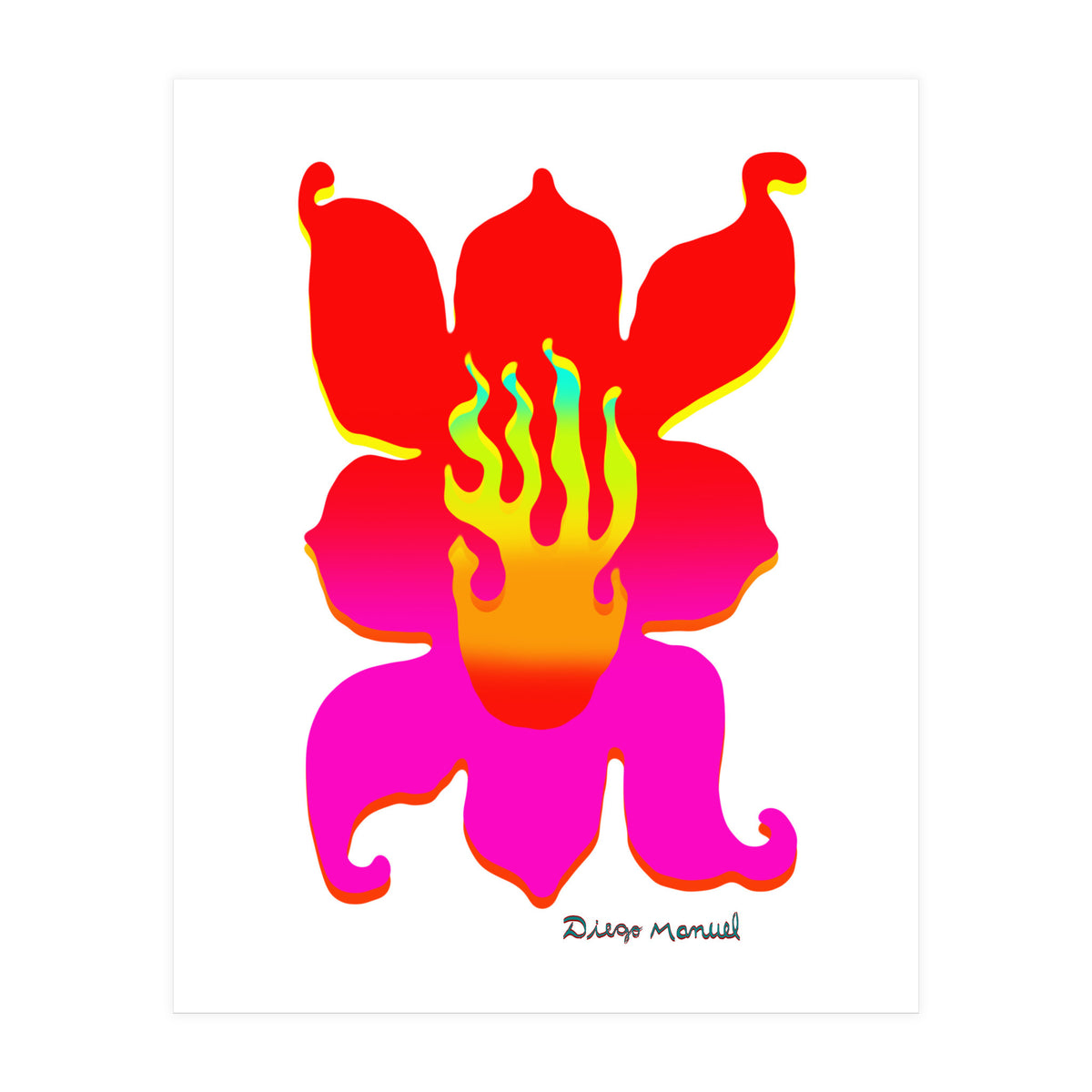 Fuego 112 Copia (Print Only)