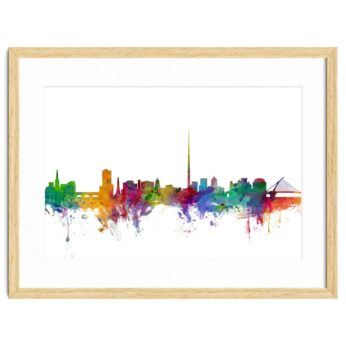 Dublin Ireland Skyline