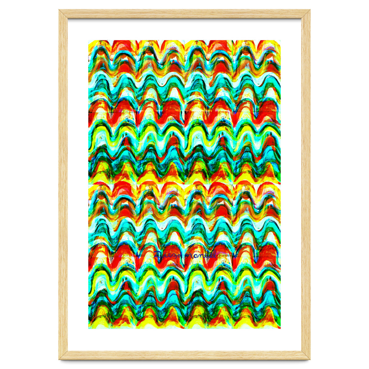 Pop abstract color full