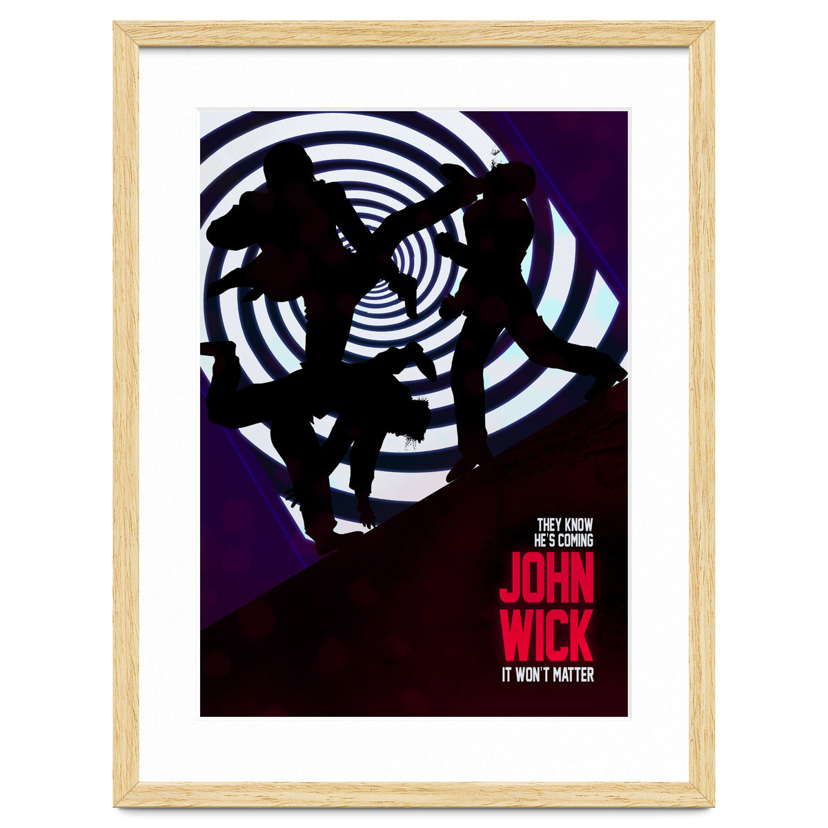 John Wick Minimal Movie Poster