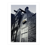Amsterdam. House With Yellow Flowers. (Print Only) thumbnail