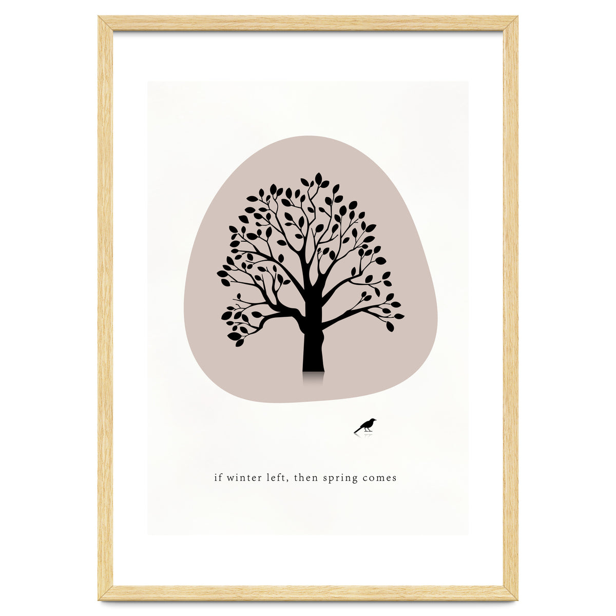 Natural tree - minimal art