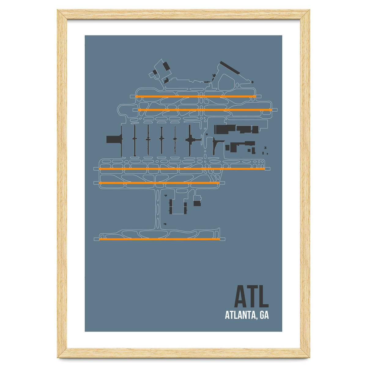 Atlanta Airport Layout
