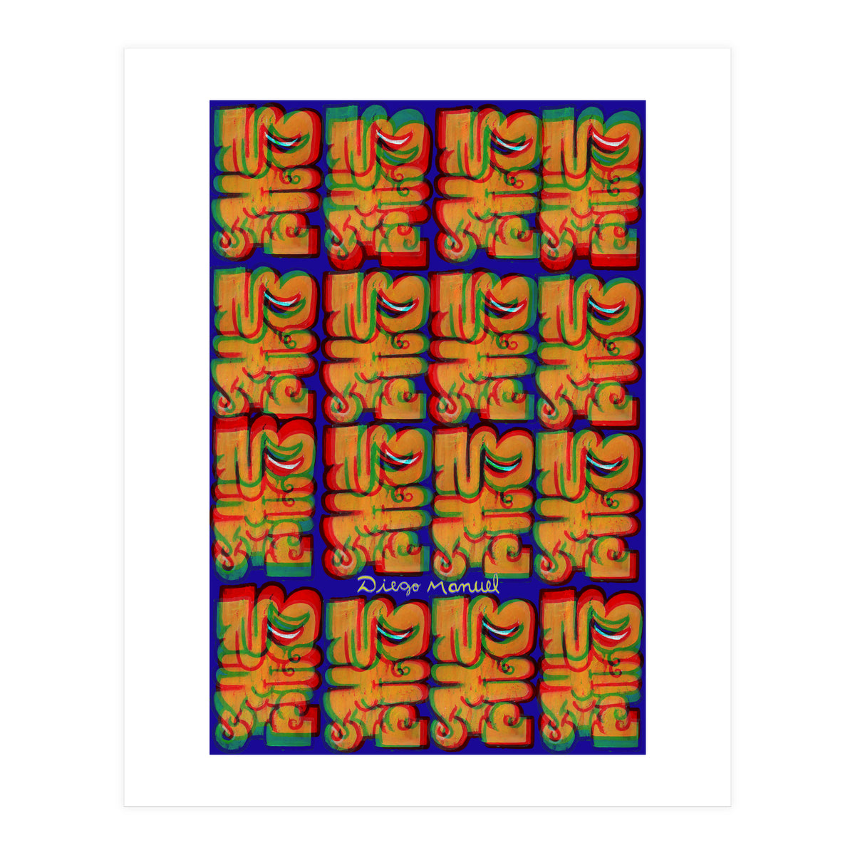 Graffitis 2021 Tapiz 134 (Print Only)