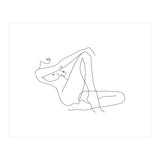 Lying woman (Print Only) thumbnail