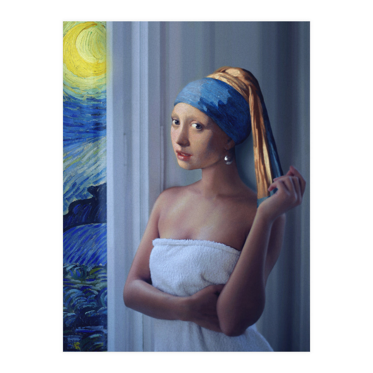 Starry Night Girl (Print Only)