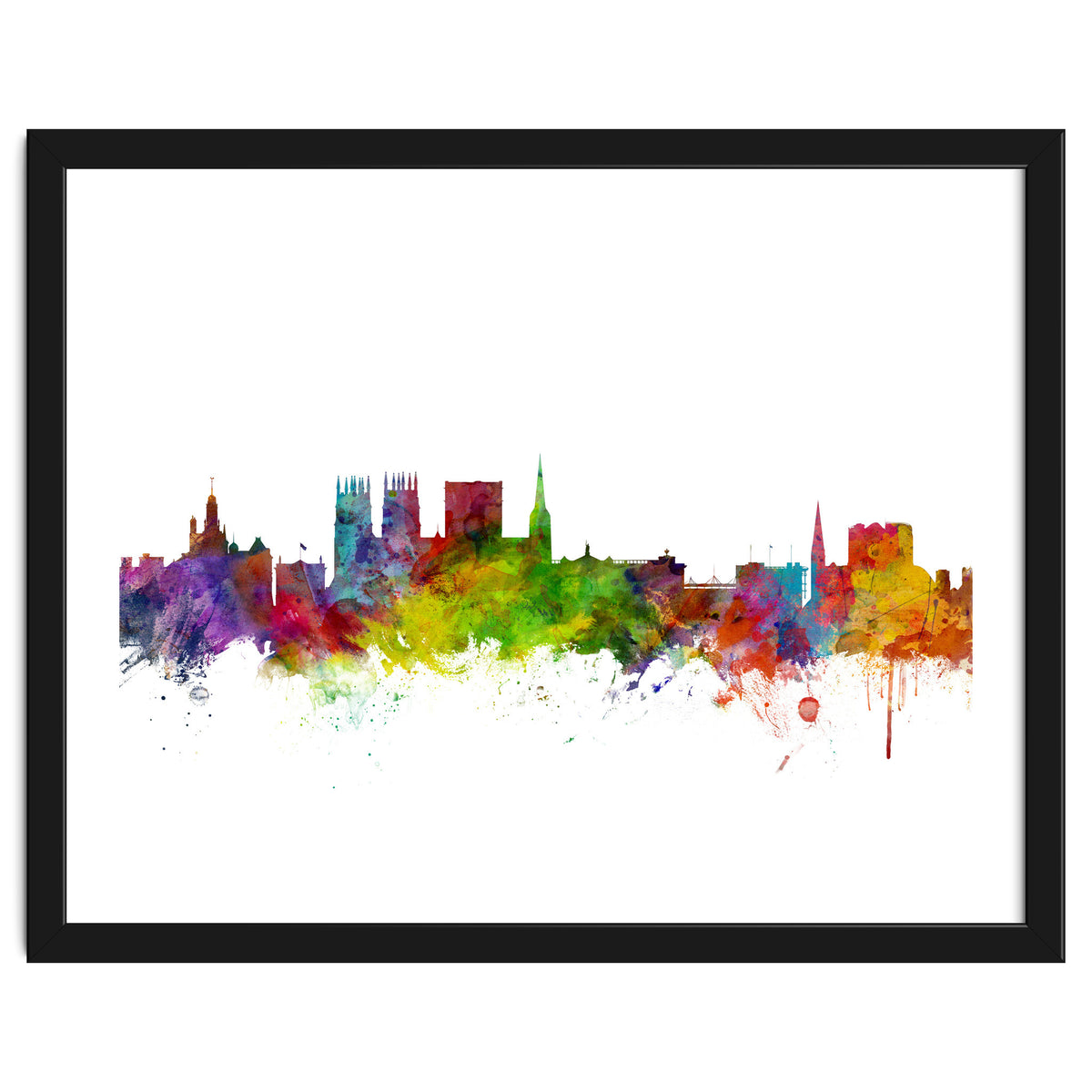 York England Skyline