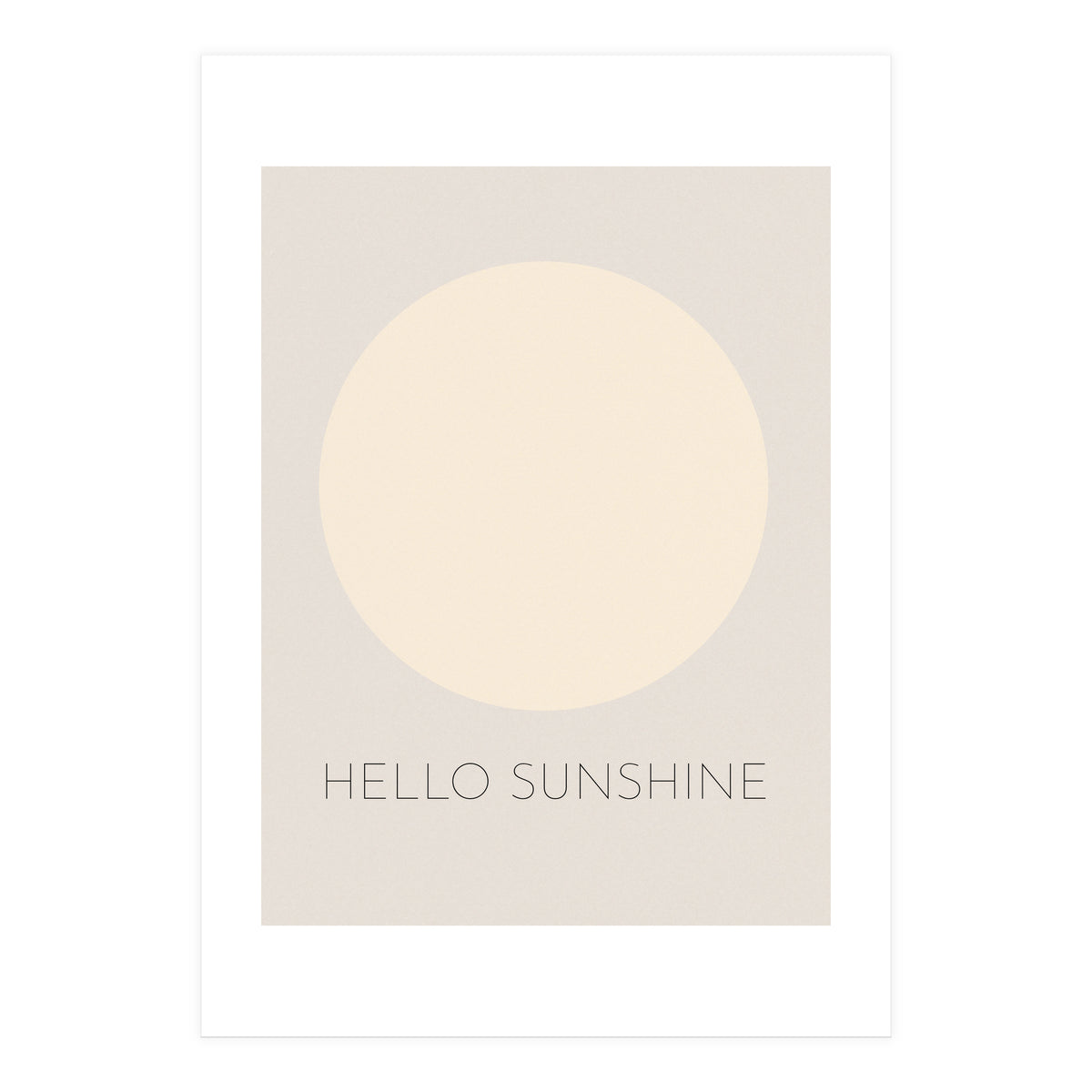 Hello Sunshine (Print Only)