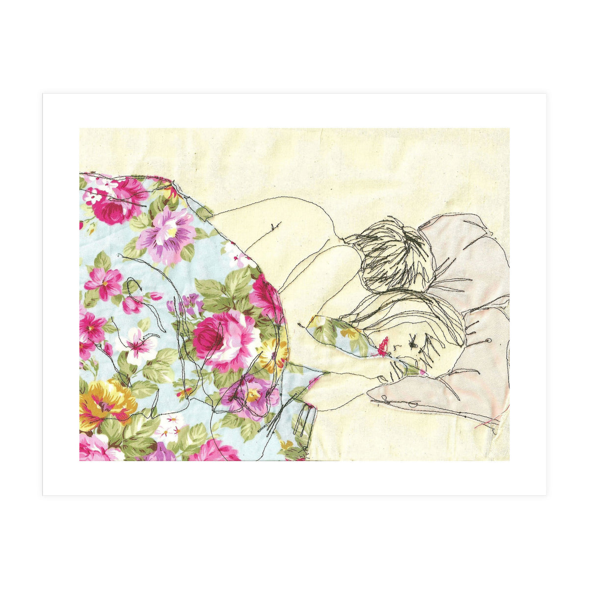 Couple In Bed Print (Print Only)