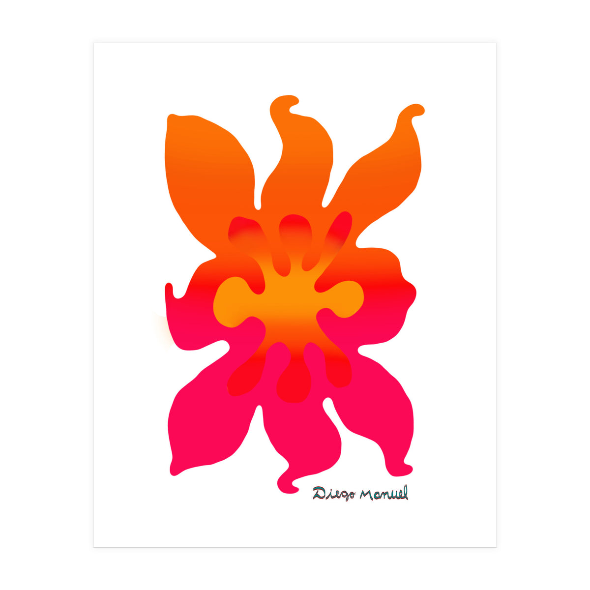 Fuego 71 Copia (Print Only)