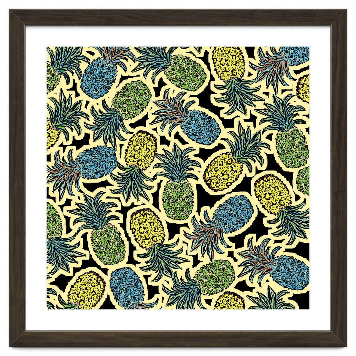 Pineapple Pandemonium Retro Tone