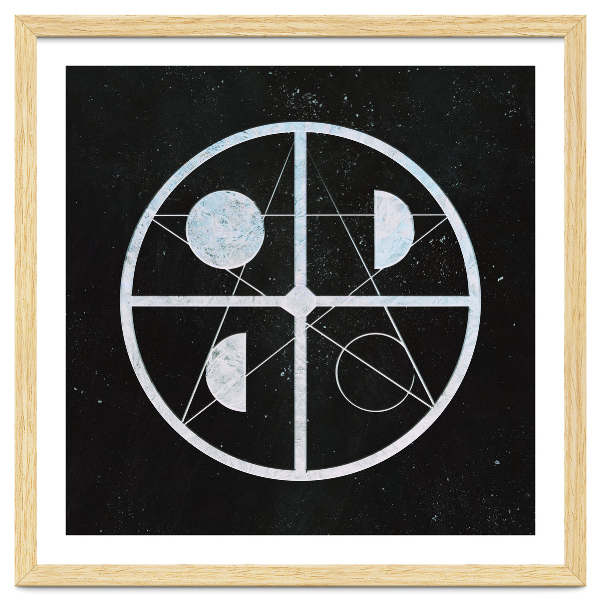 Pentagram moon phases