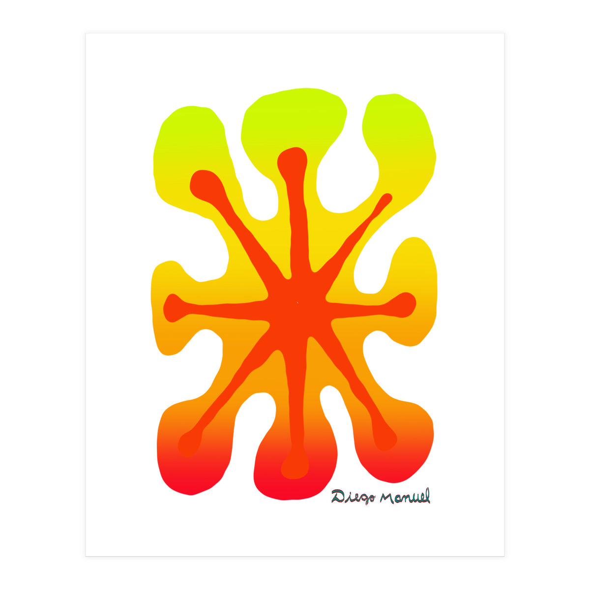 Fuego 100 Copia (Print Only)