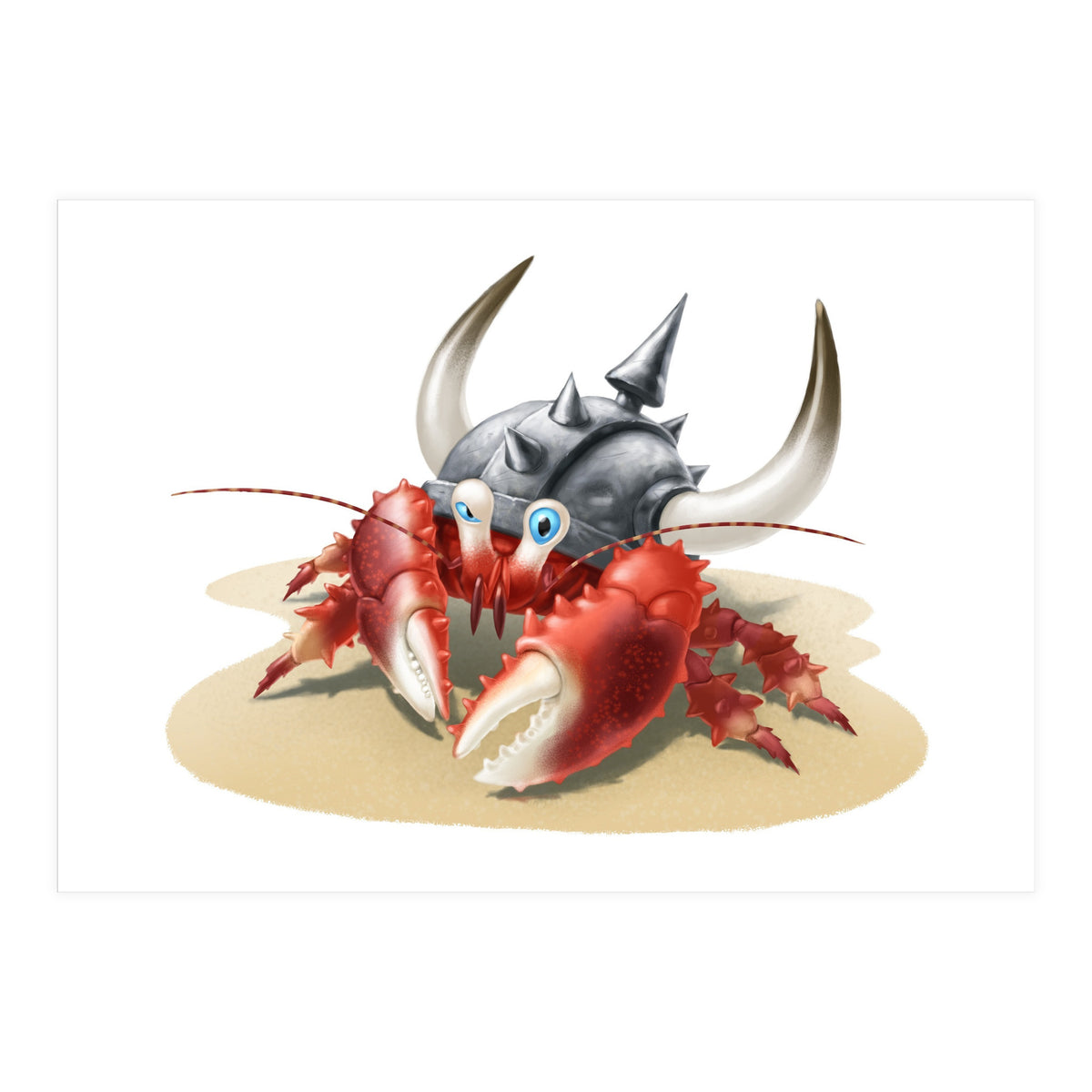 Viking Crab (Print Only)