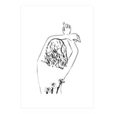 Oblivious #drawing #illustration (Print Only) thumbnail