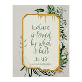 Nature (quote 1) (Print Only) thumbnail