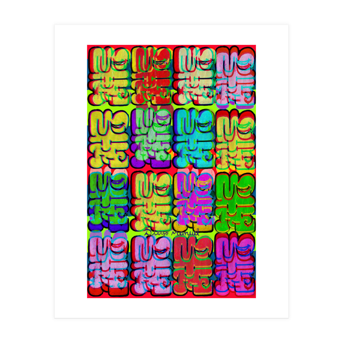 Graffitis 2021 Tapiz 121 (Print Only)