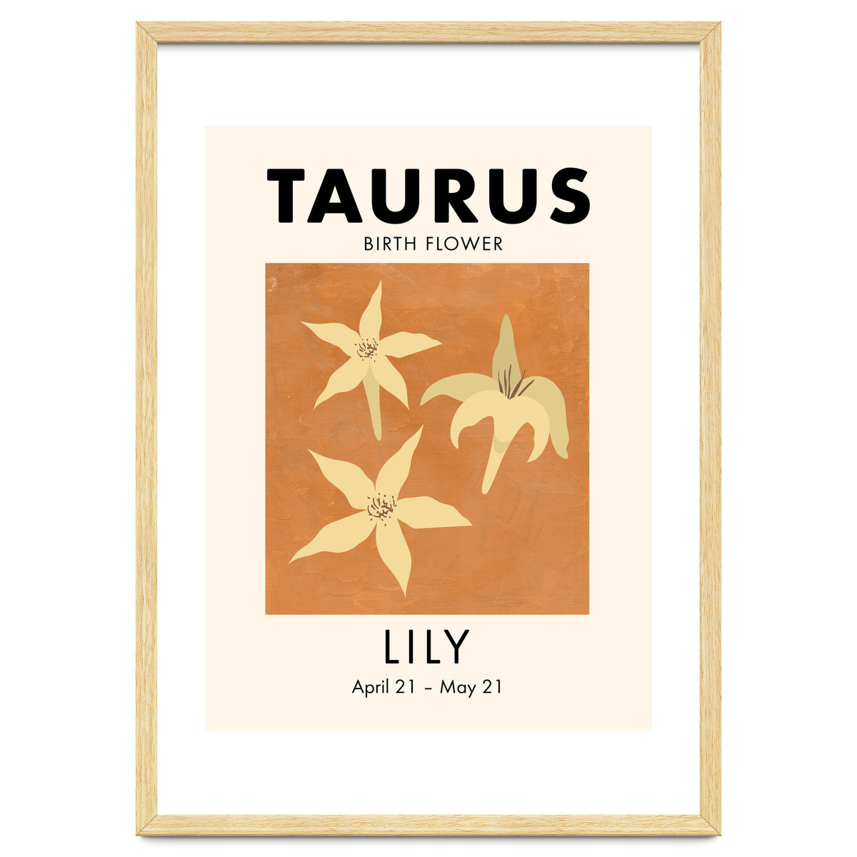 Taurus Birth Flower Lily