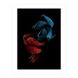 bettas fight (Print Only) thumbnail