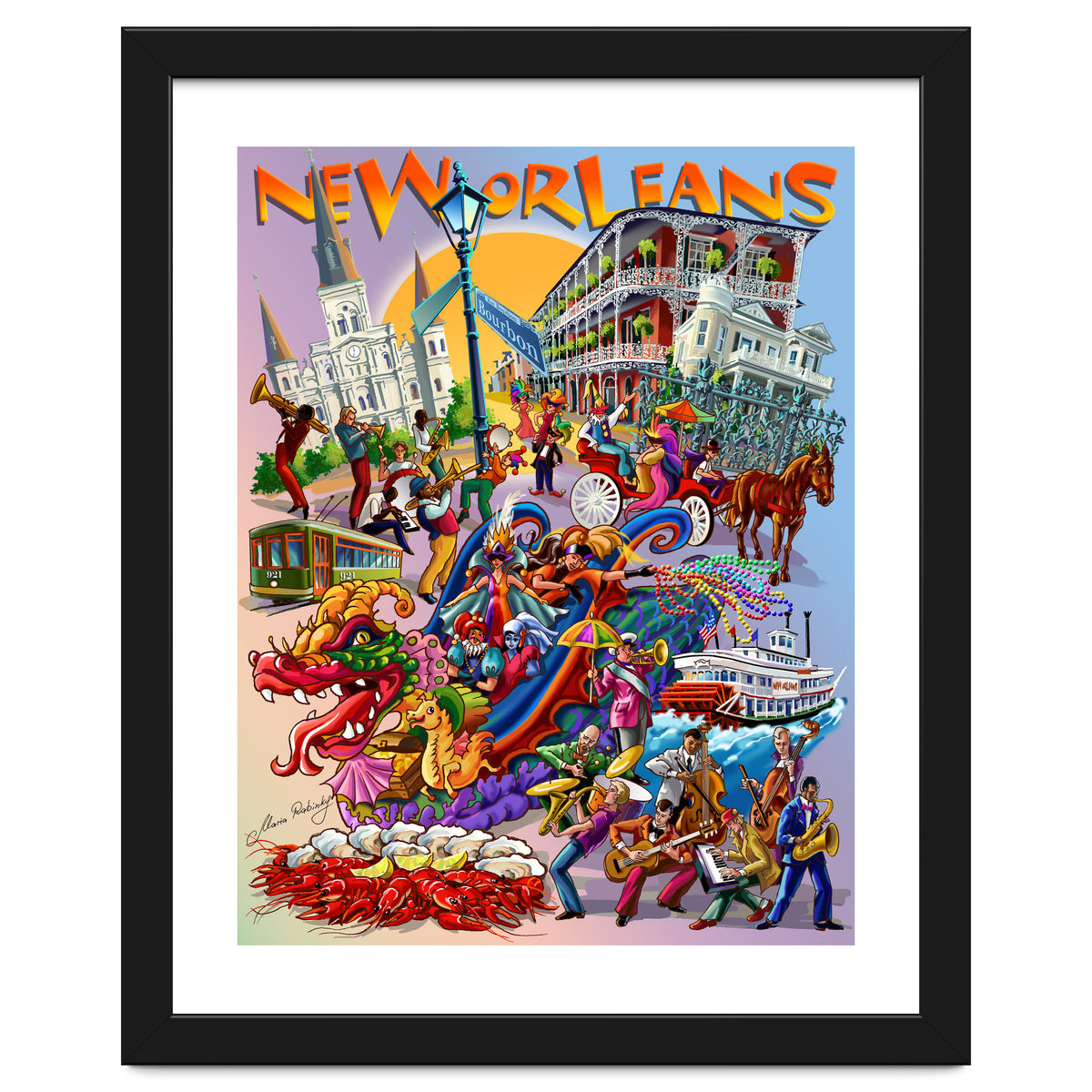 New Orleans Illustration