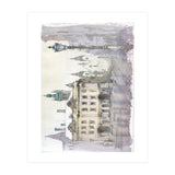 Romantic cityscape  (Print Only) thumbnail