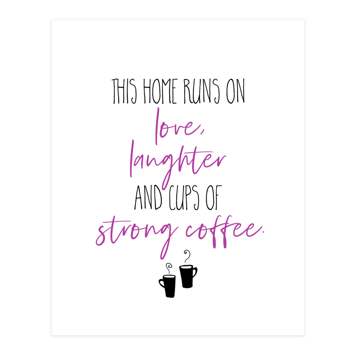 Strong Coffee (Print Only)