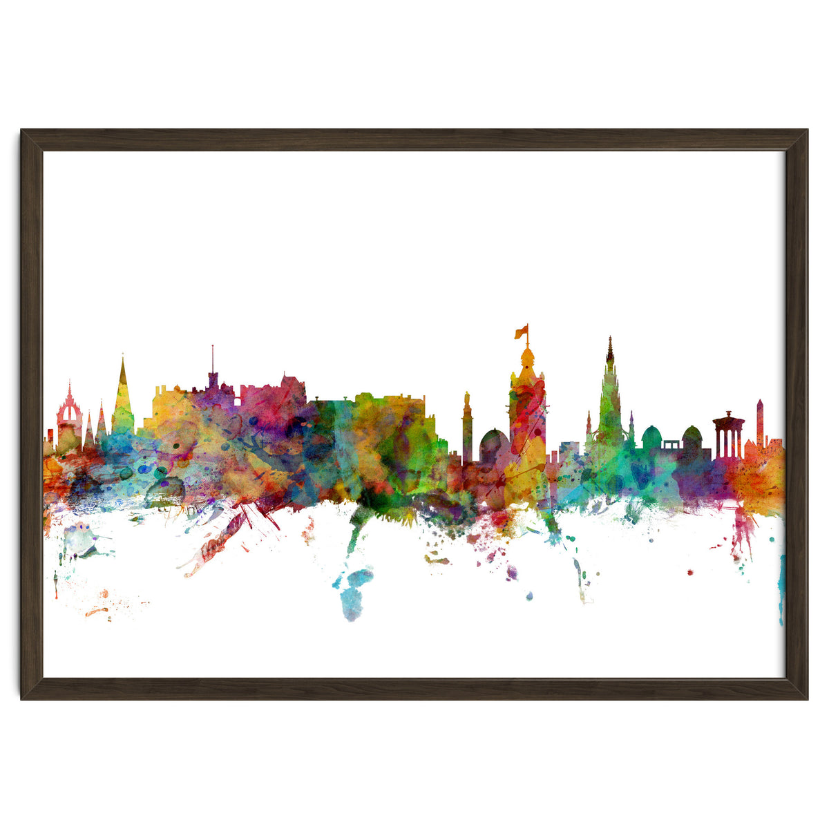 Edinburgh Scotland Skyline