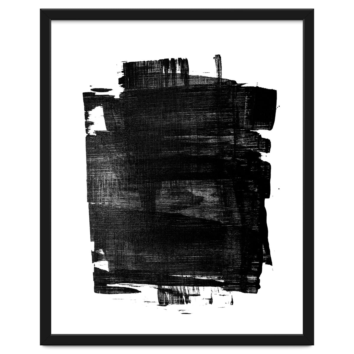 Minimalist Textured Brushstroke Art #1